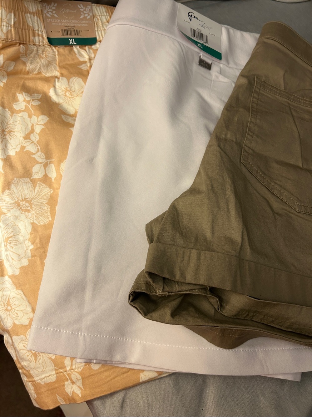 3pc bundle short and skort XL.NWt.